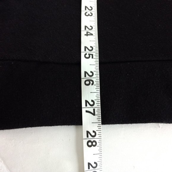 21 MEN Sweater Jacket Men's L Black Gray Full Zip Mock Neck - Picture 9 of 9